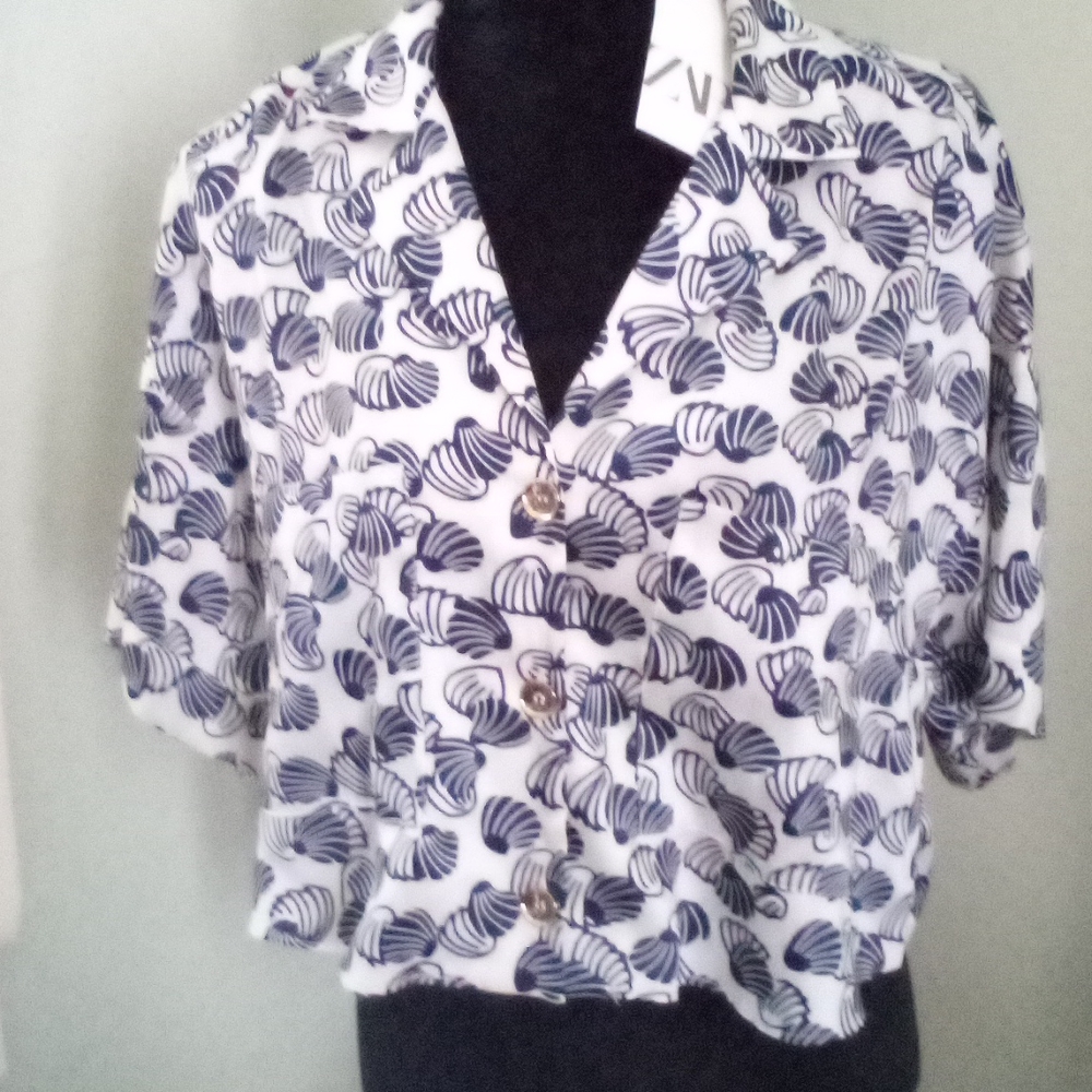 Zara Slightly Cropped Shirt